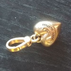 Juicy Couture Gold Heart Mini Charm